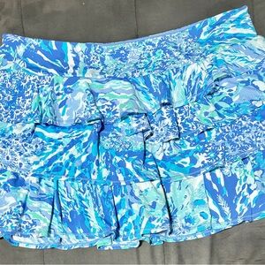 Lilly Pulitzer tennis skirt with shorts